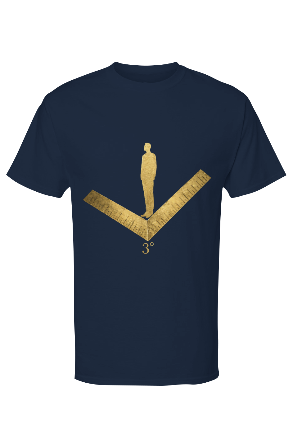Mens Gold Soft Touch Tshirt