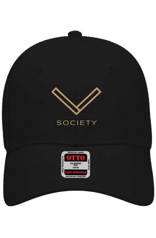 Square Society Baseball Cap (Embroidered