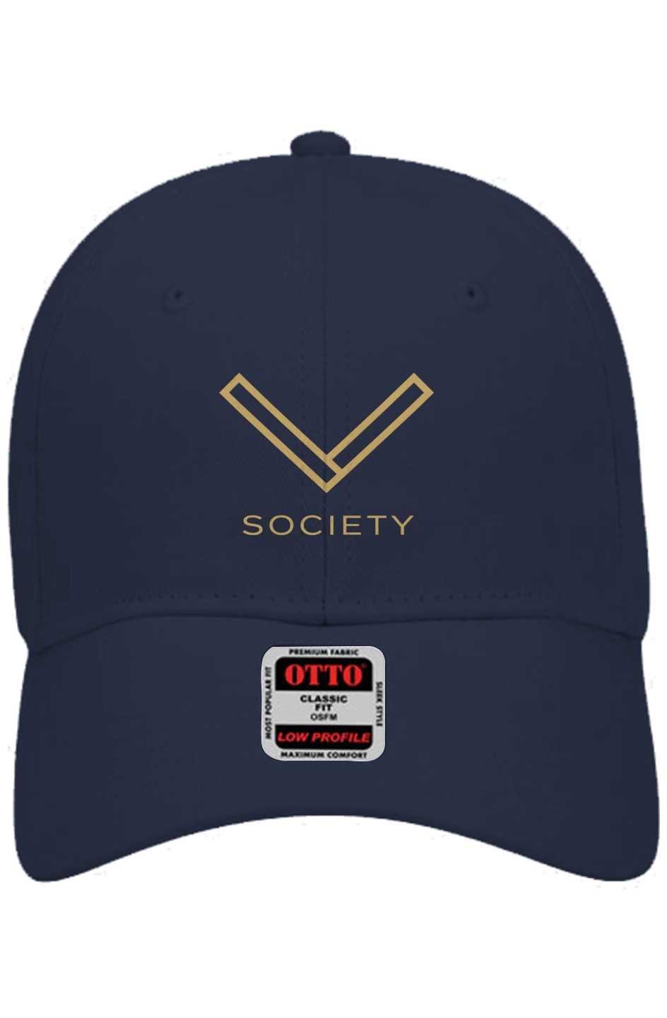Square Society Baseball Cap (Embroidered
