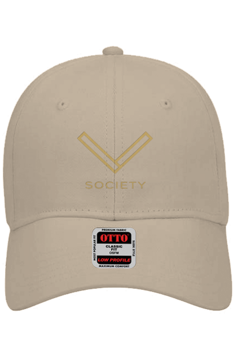 Square Society Baseball Cap (Embroidered